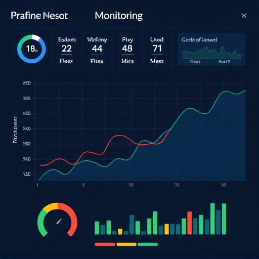 Grafico che mostra il monitoraggio continuo dei progressi, con frecce che indicano la valutazione dei risultati e l'ottimizzazione delle strategie in base ai dati raccolti