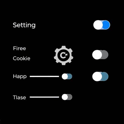 Icona di impostazioni, raffigurante un ingranaggio, che rappresenta le opzioni di controllo dei cookie.