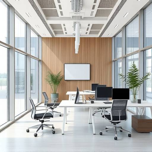 Interno di un ufficio moderno di Innovazione Srl