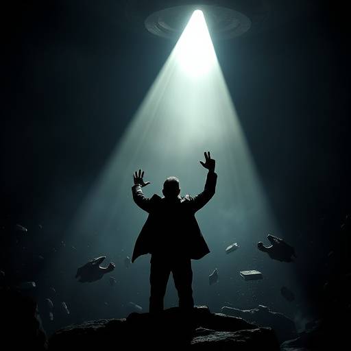 Un leader che guida il suo team attraverso una tempesta metaforica